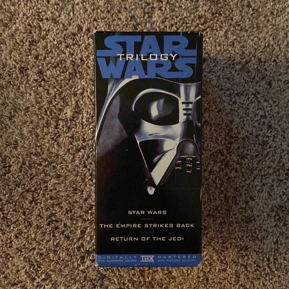 STAR WARS Trilogy Vintage VHS Set - Picture 4 of 10